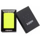美版 Zippo Lighter 黃霓虹螢光漆 Neon Yellow 28887