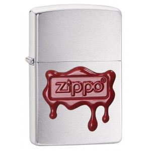 美版 Zippo Lighter Zippo Red Wax Seal 29492