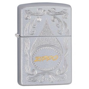 美版 Zippo Lighter 金字雕花防風打火機 Gold Script 29512