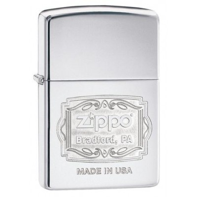 美版 Zippo Lighter 經典簡約防風打火機 Zippo Bradford 29521