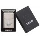 美版 Zippo Lighter 拉絲銀大麻葉防風打火機 Chrome Marijuana Leaf Design 29587