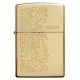 美版 Zippo Lighter 佩斯利花紋防風打火機 Paisley Zippo Design 29609