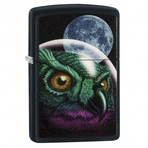 美版 Zippo Lighter 太空貓頭鷹 Space Owl 29616