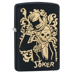 美版 Zippo Lighter 骷髏 Joker 29632