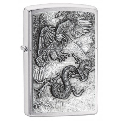 美版 Zippo Lighter 鷹與蛇 Eagle vs. Snake 29637