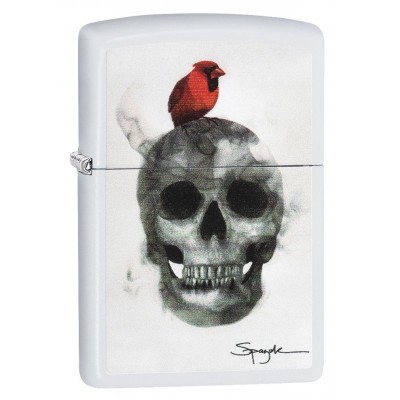 美版 Zippo Lighter 骷髏 Spazuk 29644