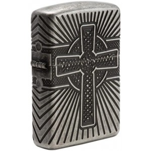 美版 Zippo Lighter 凱爾特十字架(加厚版)防風打火機 ArmorR Celtic Cross Design 29667