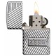 美版 Zippo Lighter 經典螺栓紋路(加厚版)防風打火機 Zippo Bolts Design 29672