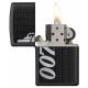 美版 Zippo Lighter James Bond 007 立體浮雕圖案 29718