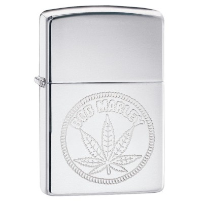 美版 Zippo Lighter 大麻葉 Bob Marley 29769