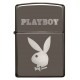 美版 Zippo Lighter 花花公子-黑冰經典防風打火機 Playboy 29778