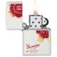 美版 Zippo Lighter 金賓威士忌系列-經典玫瑰防風打火機 Jim Beam 29780