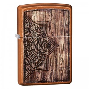 美版 Zippo Lighter Wood Mandala Toffee™ 木紋曼荼羅29828
