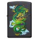 美版 Zippo Lighter 青龍防風打火機 Black Matte Dragon 29839