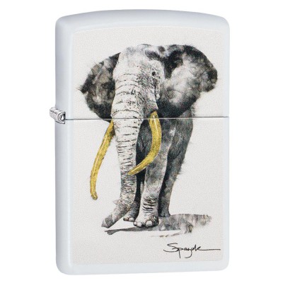 美版 Zippo Lighter 魅影大象防風打火機 Spazuk 29844