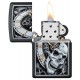 美版 Zippo Lighter 骷髏時鐘 Skull Clock Design 29854 美版 Zippo Lighter 骷髏時鐘 Skull Clock Design 29854