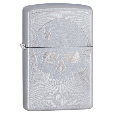 美版 Zippo Lighter 骷髏 Skull With Lines 29858