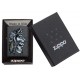 美版 Zippo Lighter 狼與骷髏 Wolf Skull Feather Design 29863