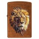 美版 Zippo Lighter 多邊形雄獅防風打火機 Polygonal Lion Design 29865