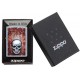 美版 Zippo Lighter 復古風骷髏防風打火機 Rusted Skull Design 29870