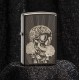 美版 Zippo Lighter Black Ice® 黑冰 骷髏 Fancy Skull Design 29883