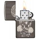 美版 Zippo Lighter Black Ice® 黑冰 骷髏 Fancy Skull Design 29883 美版 Zippo Lighter Black Ice® 黑冰 骷髏 Fancy Skull Design 29883