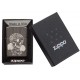 美版 Zippo Lighter Black Ice® 黑冰 骷髏 Fancy Skull Design 29883