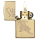 美版 Zippo Lighter 紋身老虎防風打火機 29884