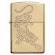 美版 Zippo Lighter 紋身老虎防風打火機 29884