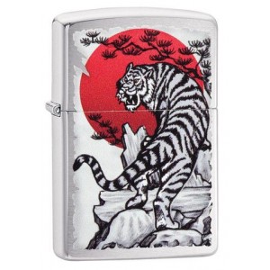 美版 Zippo Lighter 松間虎防風打火機 Asian Tiger Design 29889