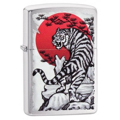美版 Zippo Lighter 松間虎防風打火機 Asian Tiger Design 29889