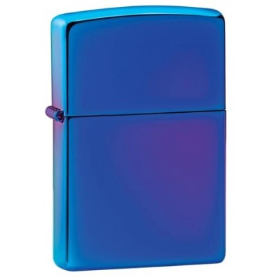 美版 Zippo Lighter 炫光靛青(素面)防風打火機 Classic High Polish Indigo 29899
