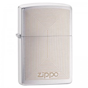 美版 Zippo Lighter Straight Line Design 29920