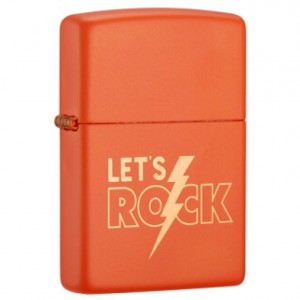 美版 Zippo Lighter 搖滾吧 Lets Rock Design 29925