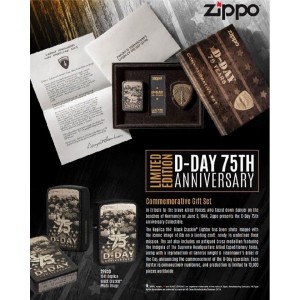美版 Zippo Lighter 諾曼第登陸D-DAY 75週年限定版 D-Day 75th Anniversary 29930