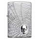 美版 Zippo Lighter 骷髏蜘蛛網 Spider Web Skull Design 29931
