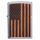 美版 Zippo Lighter 美國國旗 WOODCHUCK USA American Flag 29966