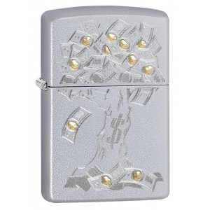 美版 Zippo Lighter 金錢樹設計 Money Tree Design 29999