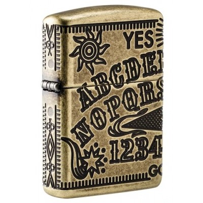 美版 Zippo Lighter 通靈板設計(加厚版)防風打火機 Ouija Board Design 49001