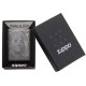美版 Zippo Lighter Black Ice® 黑冰 美金 Currency Design 49025