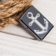 美版 Zippo Lighter Black Ice® 黑冰 錨 Anchor Design 49028