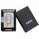美版 Zippo Lighter 金色水晶骷髏防風打火機 Gold Skull Design 49034