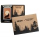 美版 Zippo Lighter 木紋經典火焰防風打火機 WOODCHUCK HOWLING WOLF 49043