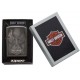 美版 Zippo Lighter Black Ice® 黑冰 Harley-Davidson® 49044