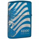 美版 Zippo Lighter Patriotic Design 防風打火機 High Polish Blue-Laser 360 49046