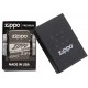 美版 Zippo Lighter Black Ice®  黑冰 經典環繞標誌 Zippo Design 49051