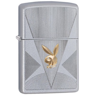 美版 Zippo Lighter PLAYBOY DAPPER BUNNY Rabbit Head Logo 49069