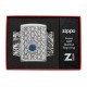 美版 Zippo Lighter 亮銀星型(加厚版)防風打火機 Star Pattern 49076