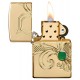 美版 Zippo Lighter Armor® Fleur-de-lis Design 49108