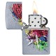 美版 Zippo Lighter 彩色頭飾骷髏防風打火機 Skull With Headdress Design 49111 美版 Zippo Lighter 彩色頭飾骷髏防風打火機 Skull With Headdress Design 49111